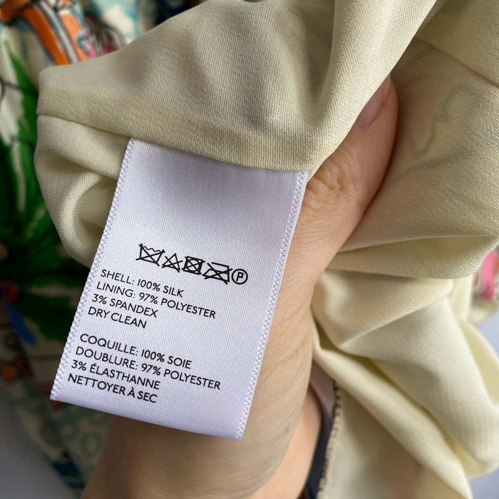 Anthropologie silk dress - Picture 7 of 10